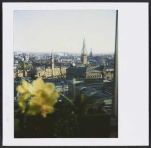 Blick vom Radisson Collection Royal Hotel zum Rathaus von Kopenhagen