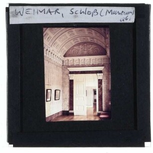Weimar, Schloss : Innenansicht Schlossmuseum