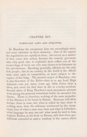 Chapter XIV. Sumptuary laws and etiquette