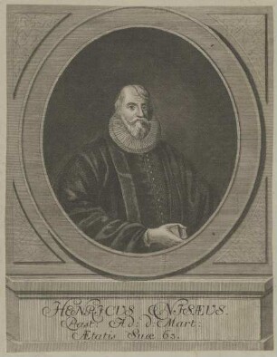 Bildnis des Henricus Nisaeus