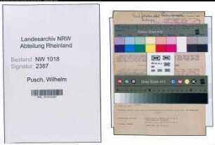 Entnazifizierung Wilhelm Pusch , geb. 08.01.1898 (Schuhmacher)