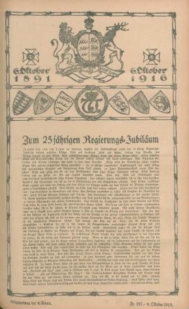 1916: Kriegszeitung der 4ten Armee