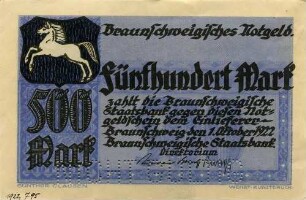 Notgeld - 500 Mark