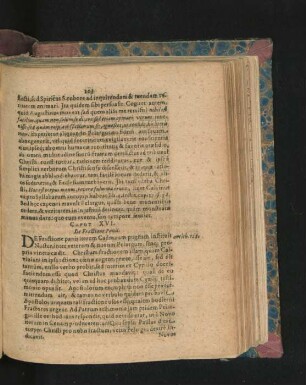Caput XVI. De Fractione Panis.
