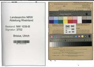 Entnazifizierung Ulrich Brixius , geb. 02.08.1909 (Beamter)