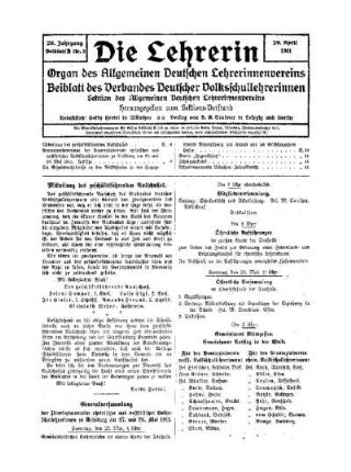 Mitteilung des geschäftsführenden Ausschusses