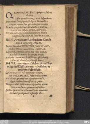 [Carminum Ad Diversos Factorum Continuatio]