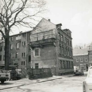 Auerbach, August-Bebel-Straße 9 a. Wohnhaus. Straßenansicht
