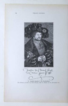 74. Kurfürst Joachim I. von Brandenburg