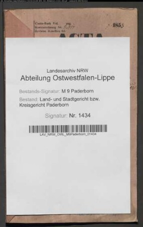 Erblasser: Wecker, Anna Maria; Ehepartner: Wecker, Bernard: