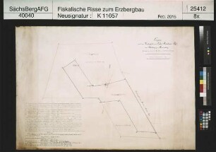 Grubenfeld von Vater Abraham Fundgrube am Stadtberg bei Marienberg