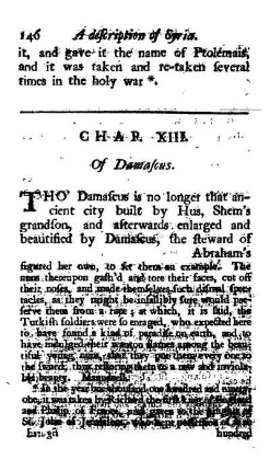 CHAP. XIII. - Of Damascus