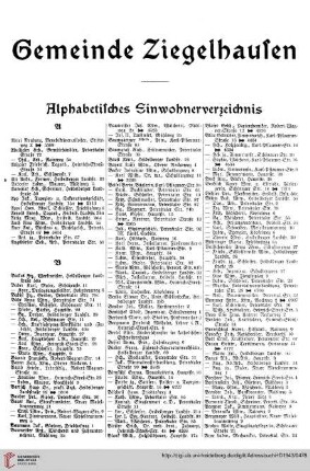 Gemeinde Ziegelhausen