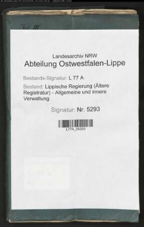 Bezahlung des Chausseegeldes für Extraposten, Kuriere und Estafetten, Bd. 3