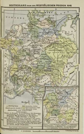 Deutschland nach dem Westfälischen Frieden 1648