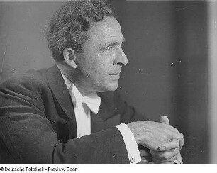 Porträt des Kapellmeisters Dr. Karl Schubert