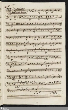 1409. Quartetto: Dorina mia carina / Sarti, G.