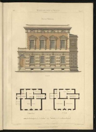 Blatt 5: Kleines Wohnhaus