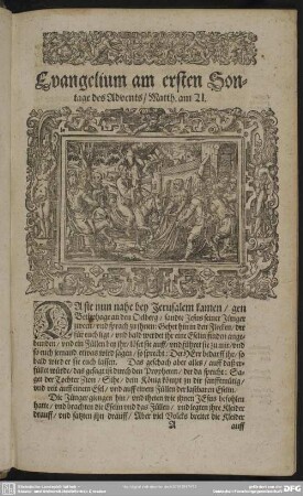 [Erster Theil. Vom Advent biß auff Trinitatis]