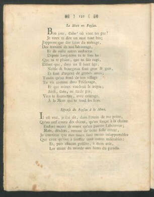 La Mort au Paysan = Der Tod zum Bauer