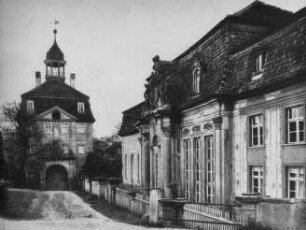 Biendorf (Bernburg), Schlossanlage, Orangerie und Torhaus; Stauch, J. George