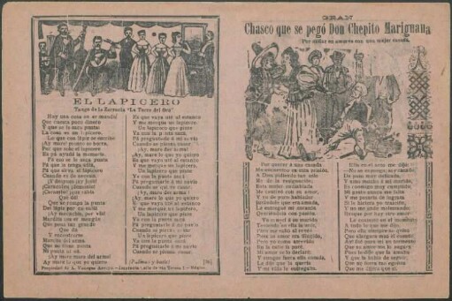 El lapicero : Tango de la zarzuela "La Torre del Oro"
