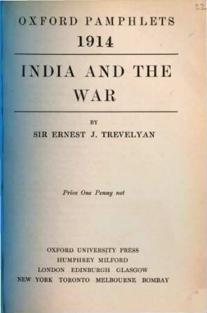 India and the war