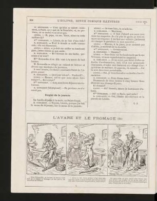 L'avare et le fromage (fin)