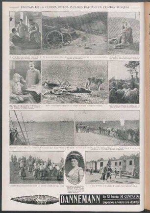 Escenas de la guerra de los estados balcánicos contra Turquia [Fotografías]