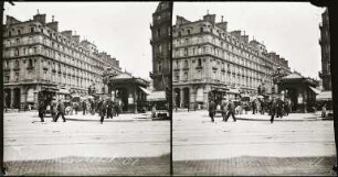 Paris. Blick auf das ehemalige Grand Hotel Terminus am Gare Saint Lazare