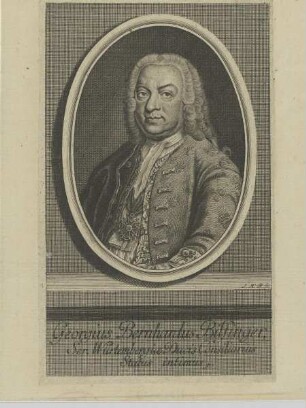 Bildnis des Georgius Bernhardus Bilfinger