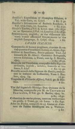 Livres italiens