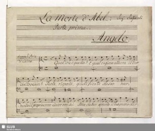 Solo- [mit Chor-] Stimmen