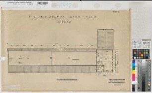 Hamm, Polizeidirektion, 5. Obergeschoss, Grundriss