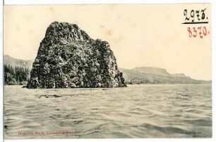 Oregon. Sentinel Rock, Columbia River