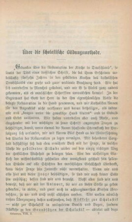 125-142 Über die scholastische Bildungsmethode