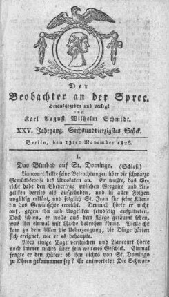 46. Stueck, 13. November 1826