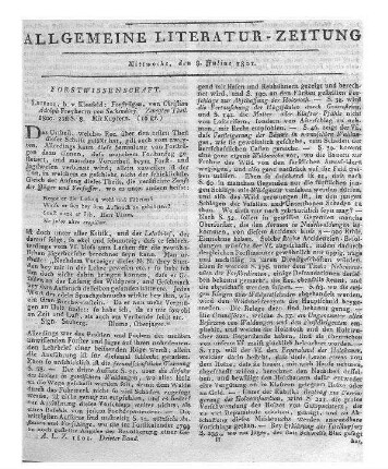 Seckendorff, C. A. v.: Forst-Ruegen. T. 2. Leipzig: Kleefeld 1800