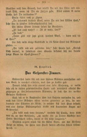 34. Kapitel. Das Gespenster-Zimmer.