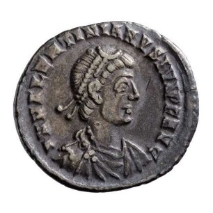 Münze, Siliqua, 17. November 375 - 9. August 378 n. Chr.