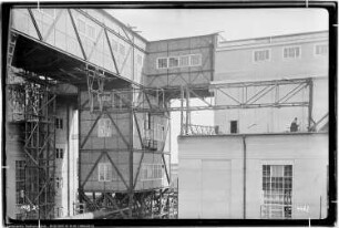 Bau Me 244 Dampfkesselhaus, Me 245 Dampfkesselhaus und Elektrische Zentrale, Aschenleitung