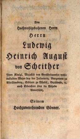 Johann Heinrich Pratje, des Bremervördeschen Kirchencreyses Probsten, Pastors zu Beverstädt, im Herzogthume Bremen, und der Königl. und Churfürstlichen Landwirthschaftsgesellschaft zu Zelle Mitglied, Anleitung zur Anlegung, Wartung und Erhaltung eines Obstgartens : Aus einigen Bemerkungen; in Briefen. Nebst einem Anhange vermischter ökonomischer Abhandlungen. Mit 2 Kupfern