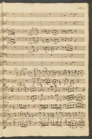 20b. [Arioso] (S): Mein tiefgebeugtes Herz
