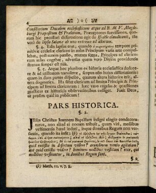 4-5, Pars Historica.