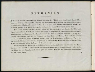 98-101, Bethanien