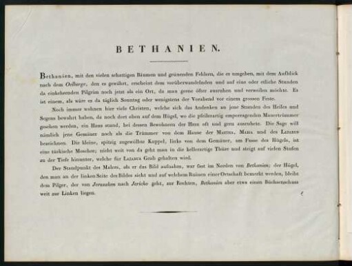 98-101, Bethanien