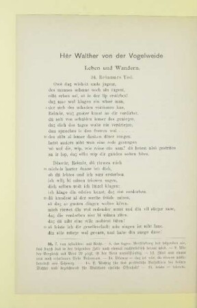 Hêr Walther von der Vogelweide