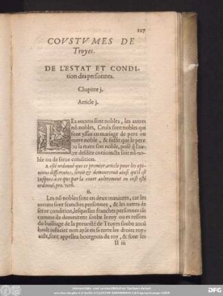 Covstvmes De Troyes.