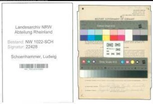 Entnazifizierung Ludwig Schoenhammer , geb. 12.06.1901 (Gaertner)