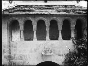 Großcomburg Stiftsanlage Michaelskapelle Detail